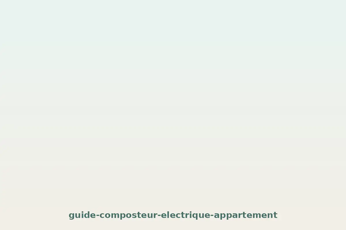 Composteur en appartement