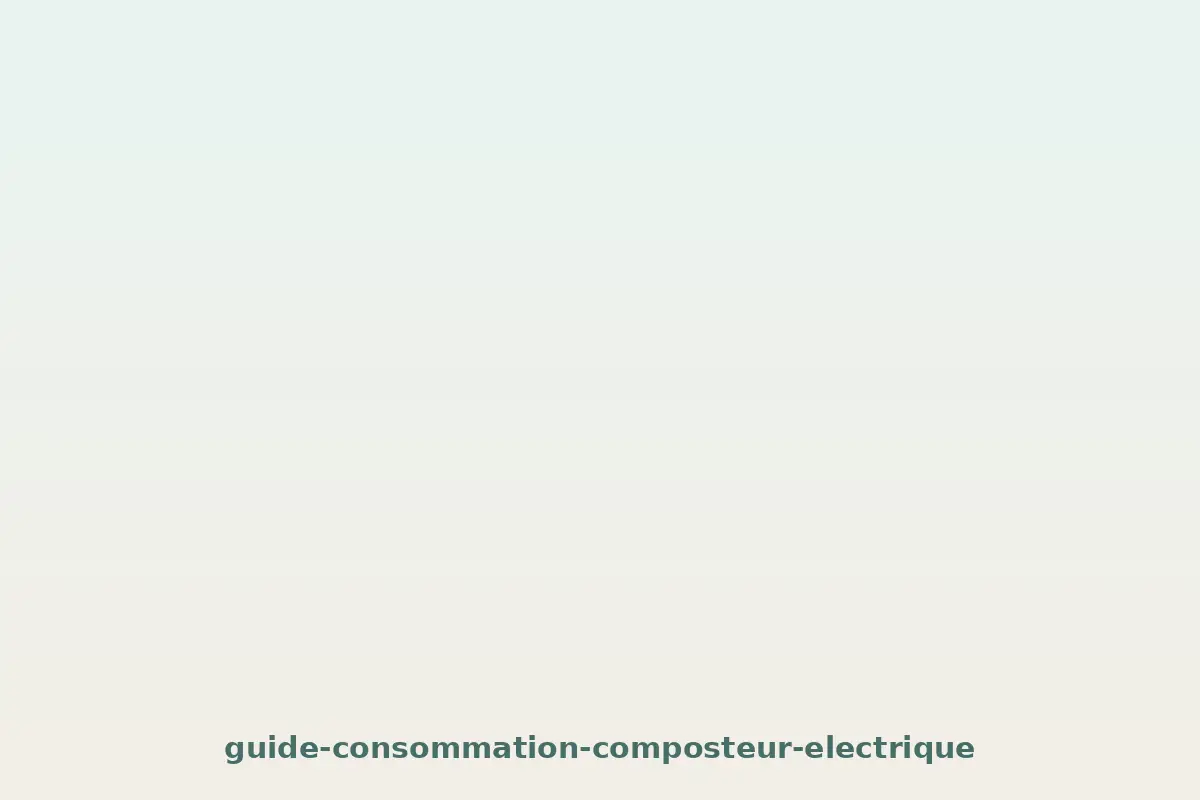 Consommation électrique